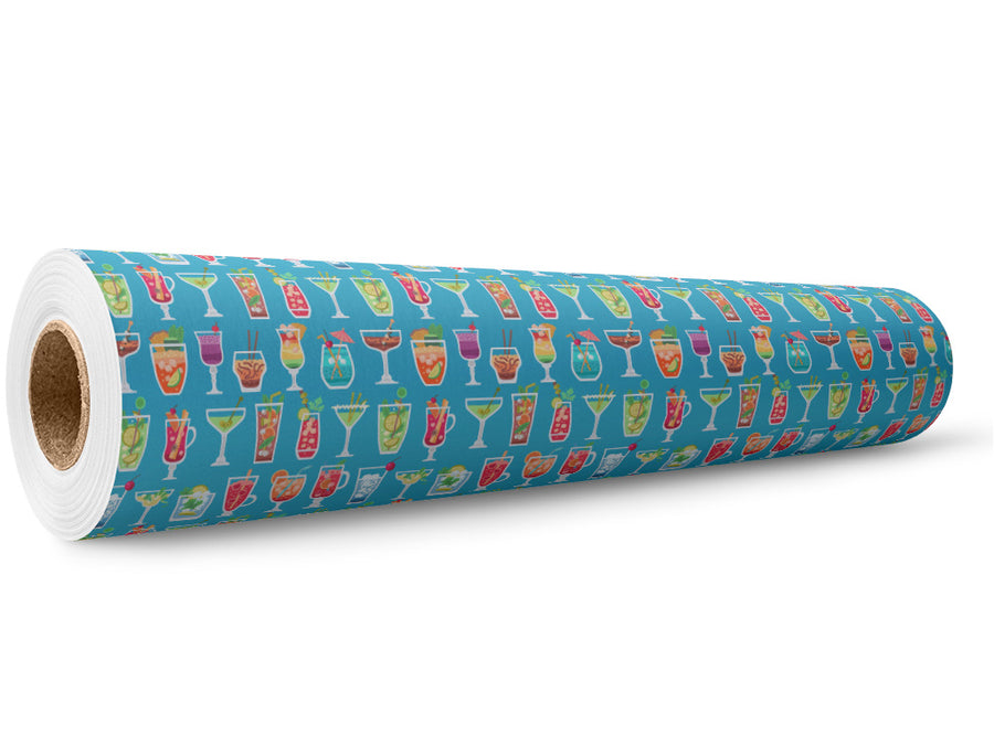 Liberating Libations Alcohol Wrap Film Wholesale Roll~Rwraps Series 914 Digitally Printed Vinyl Roll~5