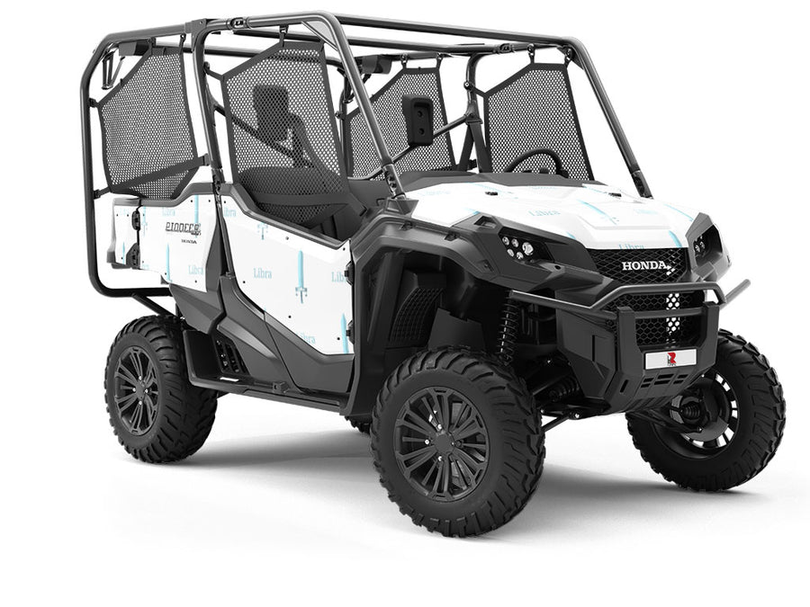 Libra Swords Astrology Utility Vehicle Vinyl Wrap