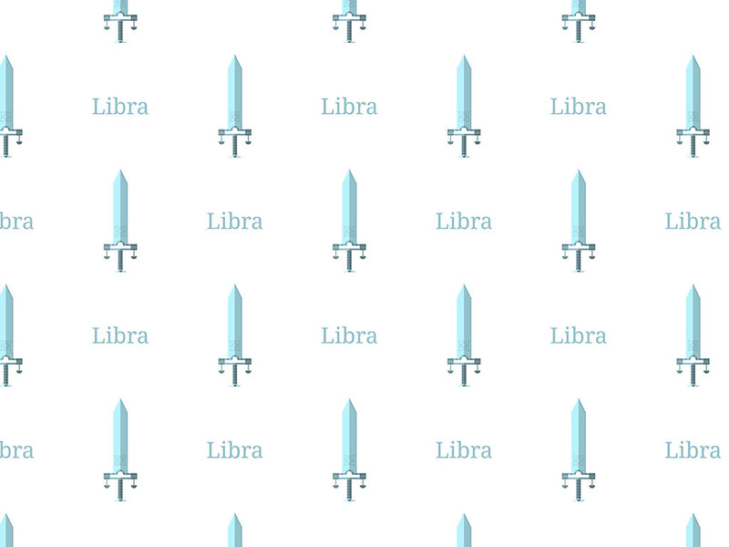 Libra Swords Astrology Vinyl Wrap Pattern~Rwraps Series 914 Digitally Printed Vinyl Wrap~0