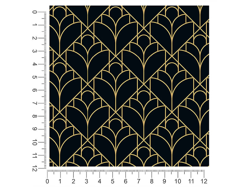 library visit art deco 1ft x 1ft Craft Sheets