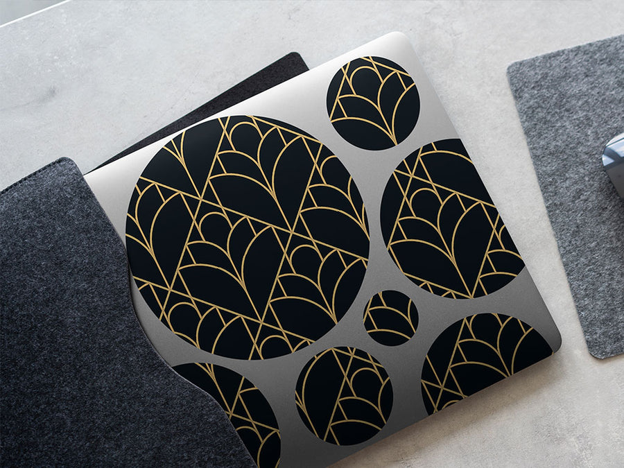 library visit art deco DIY Laptop Stickers