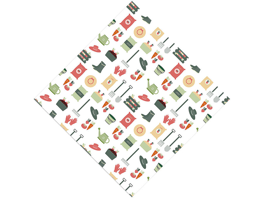 Life Stages Gardening Vinyl Wrap Pattern