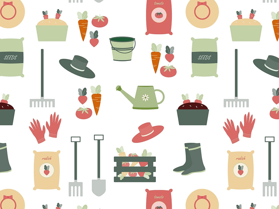 Life Stages Gardening Vinyl Wrap Pattern~Rwraps Series 914 Digitally Printed Vinyl Wrap~0