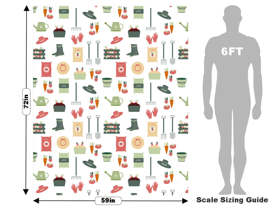 Life Stages Gardening Vehicle Wrap Scale~Rwraps Series 914 Life Stages Gardening Measurements~1