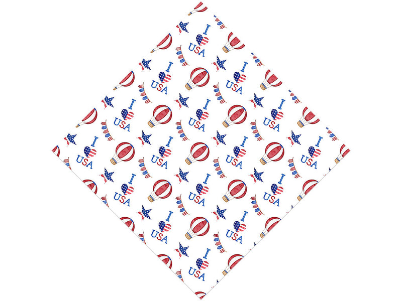 Lift Off Americana Vinyl Wrap Pattern