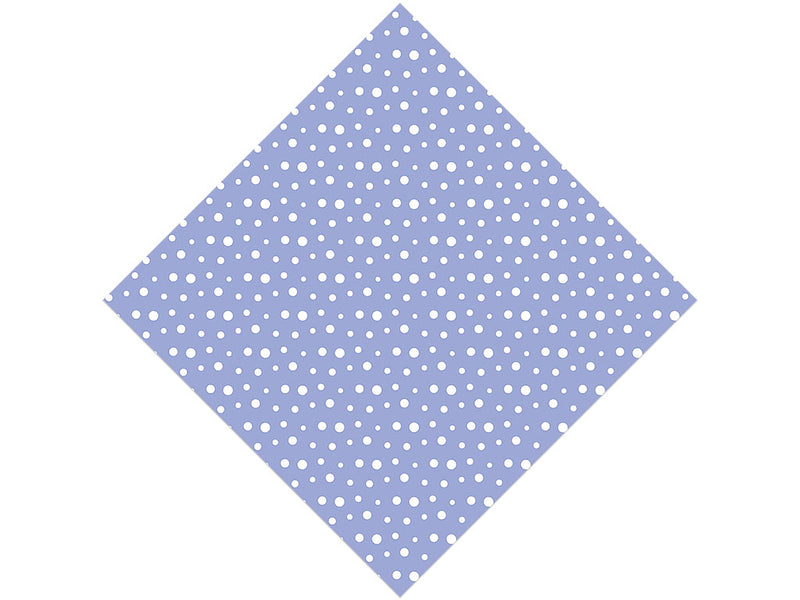 Light Blue Polka Dot Vinyl Wrap Pattern