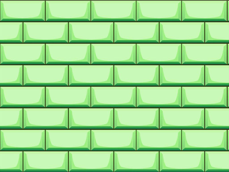 Light Green Brick Vinyl Wrap Pattern~Rwraps Series 914 Digitally Printed Vinyl Wrap~0