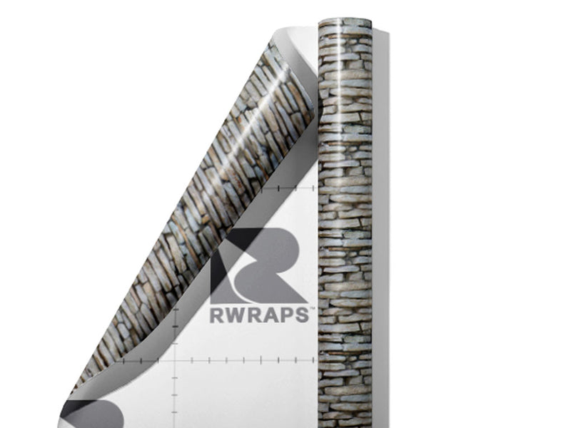 Light Grey Brick Wrap Film Sheets~Rwraps Series 914 Light Grey Brick Scrolled Sheet~4