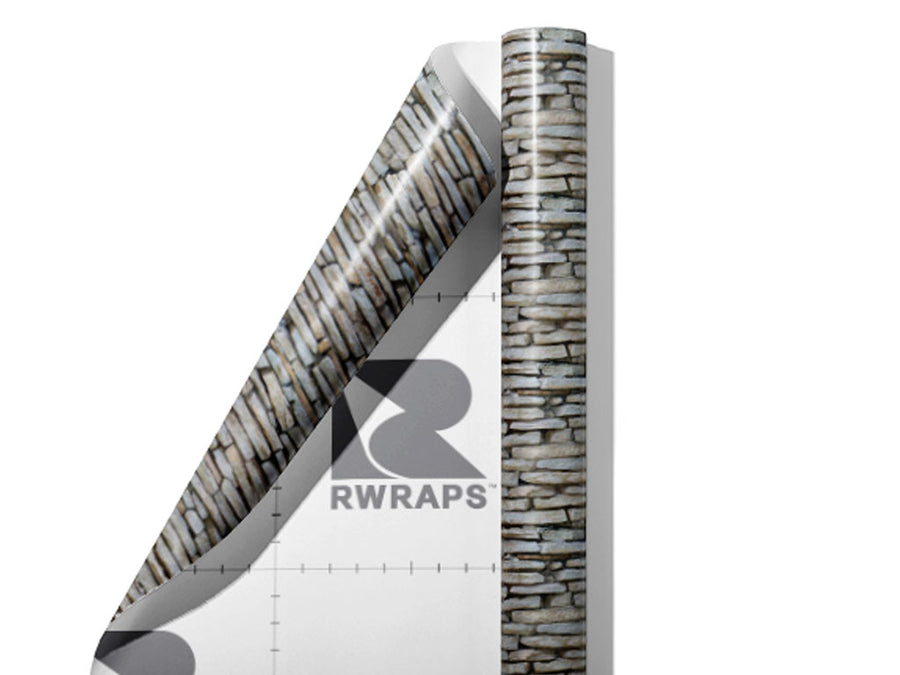 Light Grey Brick Wrap Film Sheets~Rwraps Series 914 Light Grey Brick Scrolled Sheet~4