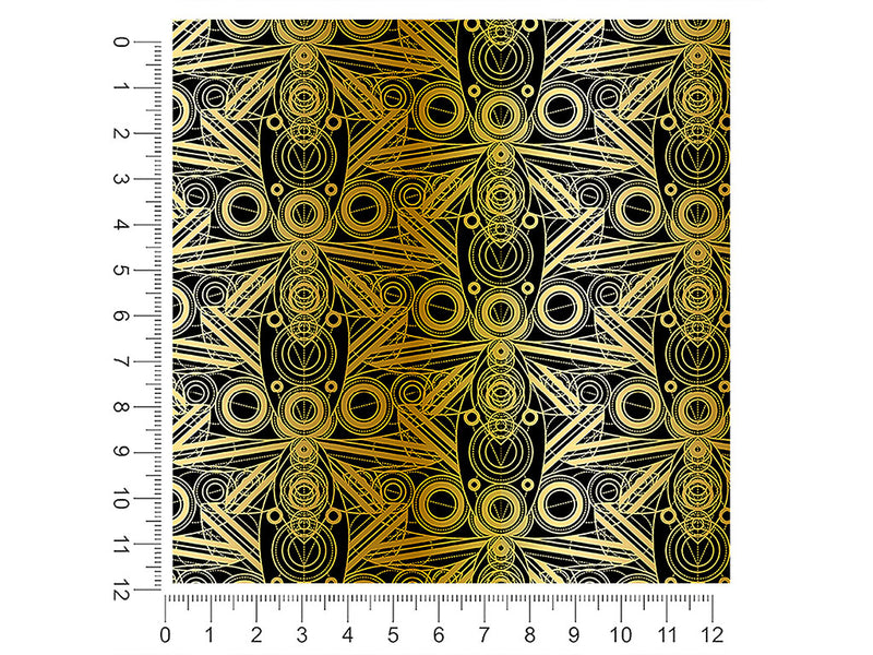 like clockwork art deco 1ft x 1ft Craft Sheets