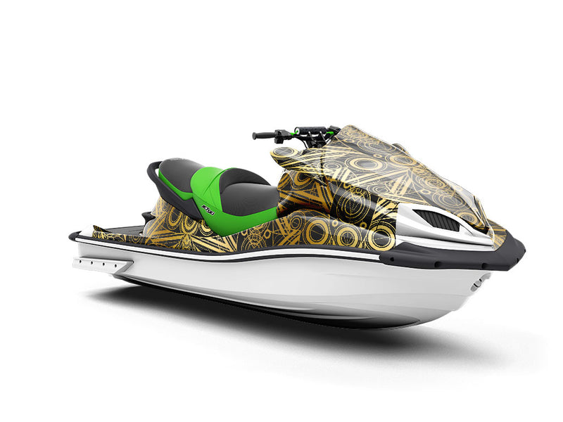 Like Clockwork Art Deco Jet Ski Vinyl Customized Wrap