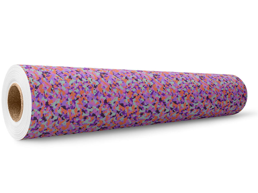 Lilac Flecktarn Camouflage Wrap Film Wholesale Roll~Rwraps Series 914 Digitally Printed Vinyl Roll~5