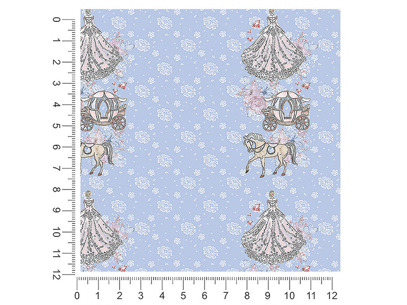 lilly carriage fantasy 1ft x 1ft Craft Sheets