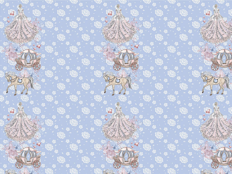 Lilly Carriage Fantasy Vinyl Wrap Pattern~Rwraps Series 914 Digitally Printed Vinyl Wrap~0