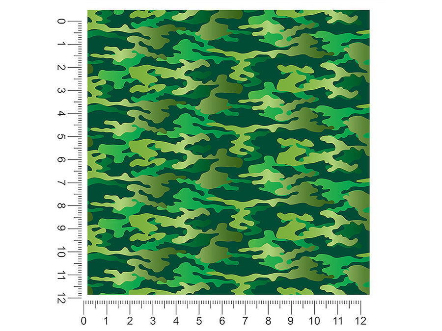 lime hunter camouflage 1ft x 1ft Craft Sheets