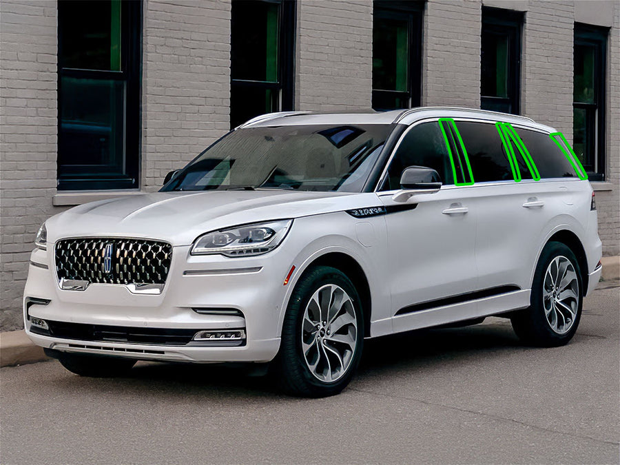 lincoln aviator 2020-2023 Pillar Post Trim Installation Location