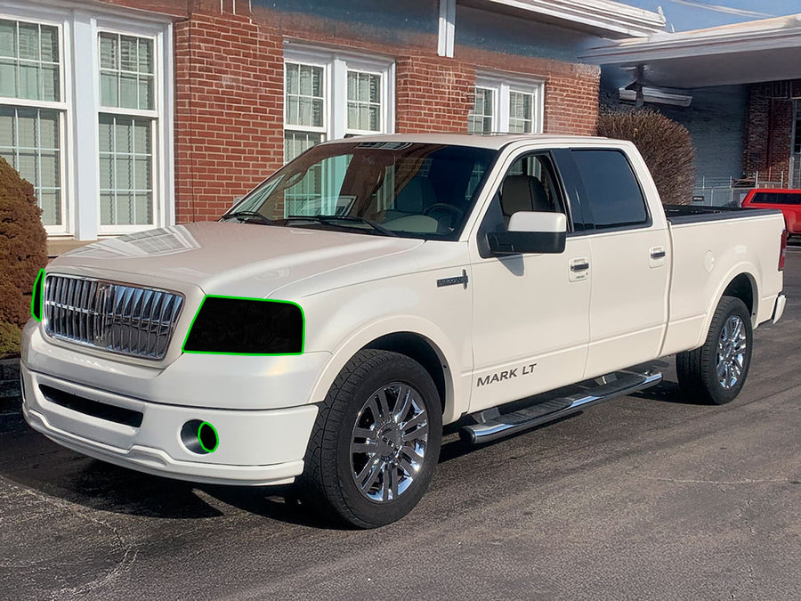 lincoln mark lt 2006-2008 Headlight Tint Location