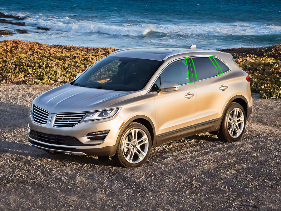 lincoln mkc 2015-2019 Pillar Post Trim Installation Location