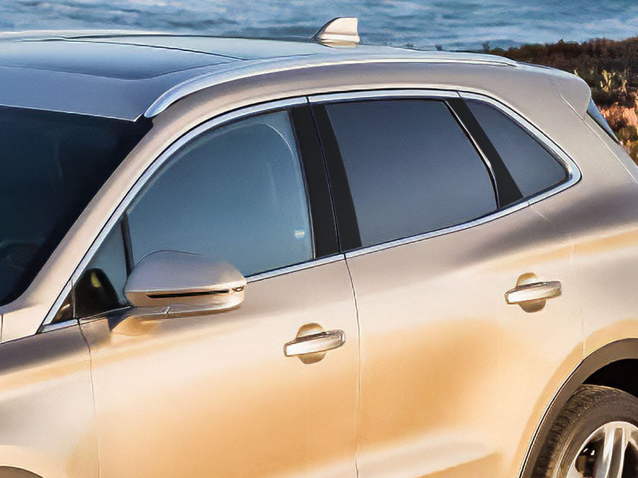 lincoln mkc 2015-2019 Matte Black Pillar Cover Diagram