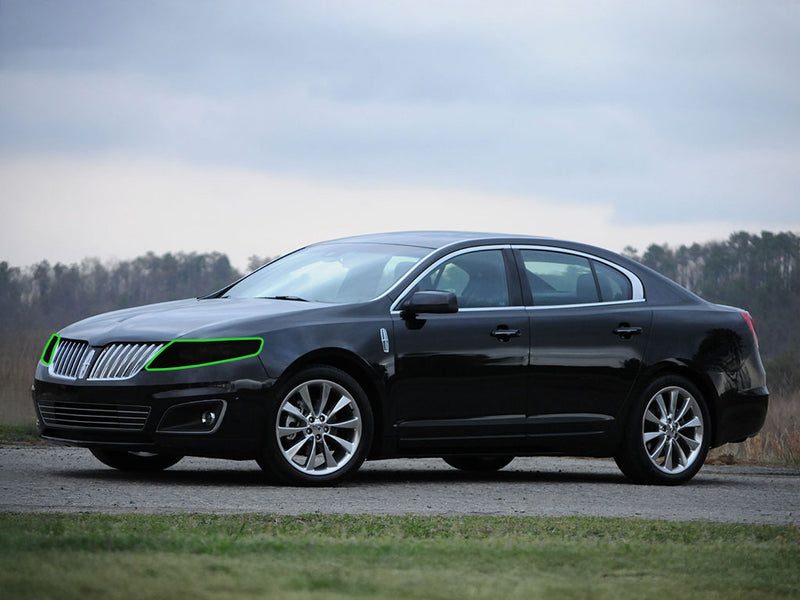 lincoln mks 2009-2012 Headlight Tint Location