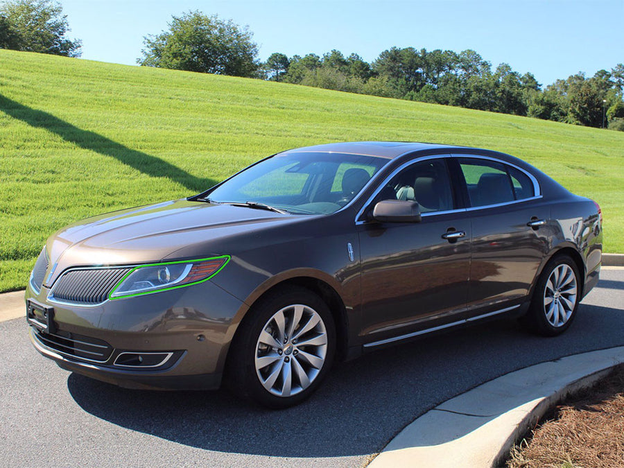 lincoln mks 2013-2016 Headlight Protection Installation Location