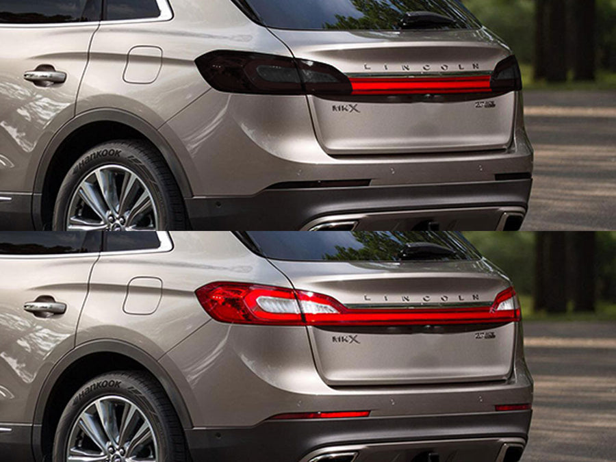 mkx Before and After Smoked Taillights