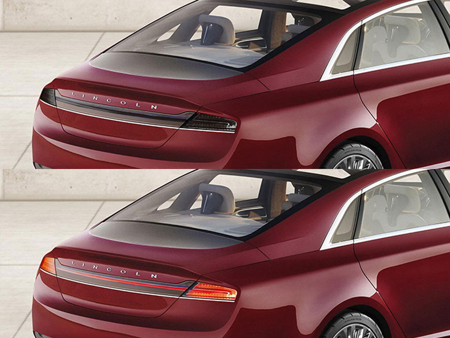 mkz Before and After Smoked Taillights
