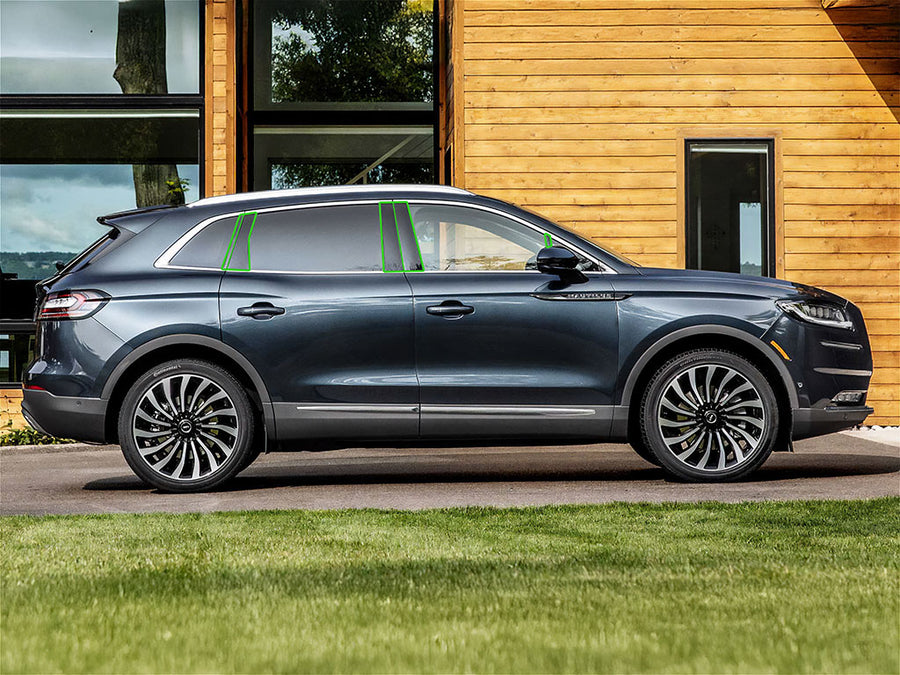lincoln nautilus 2019-2023 Pillar Post Trim Installation Location