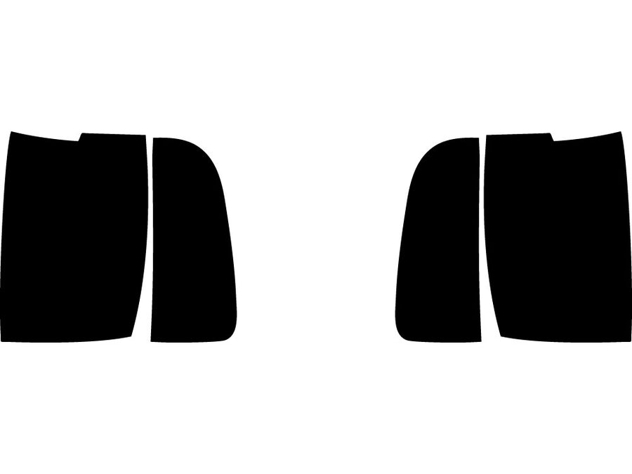 navigator Precut Tail Light Tint Diagram