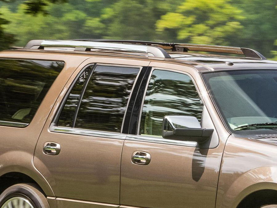 lincoln navigator 1998-2017 Matte Black Pillar Cover Diagram