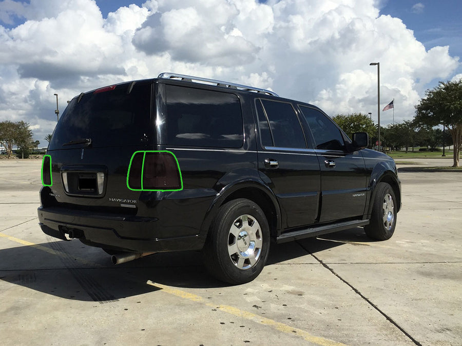 navigator Tail Light Tint Installation Points