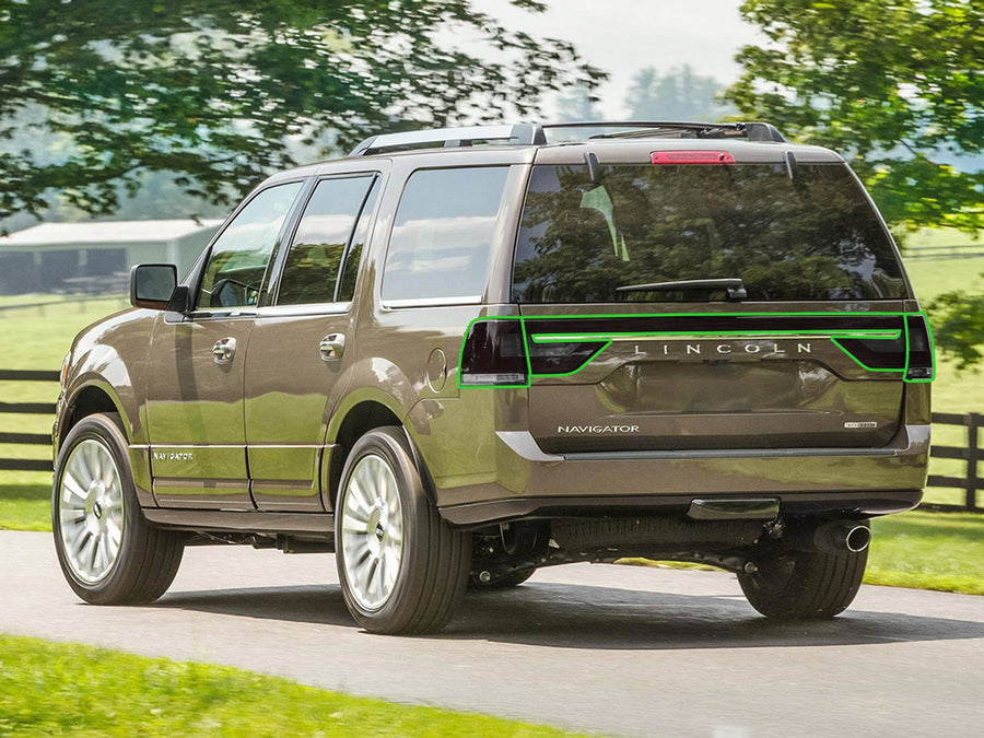 navigator Tail Light Tint Installation Points