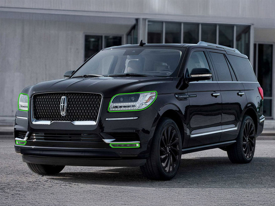lincoln navigator 2018-2021 Headlight Protection Installation Location