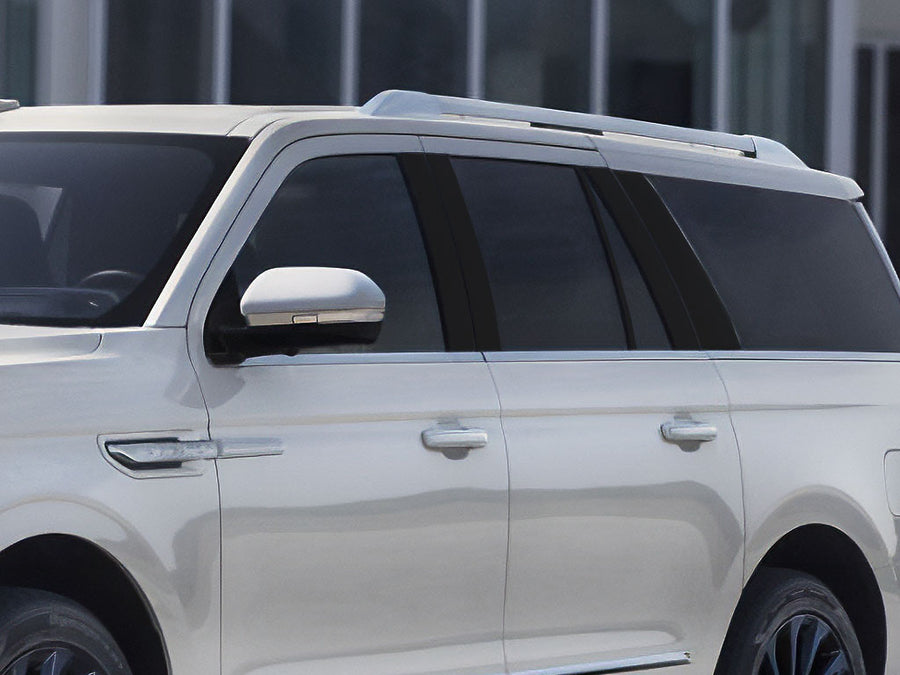 lincoln navigator 2018-2024 Matte Black Pillar Cover Diagram