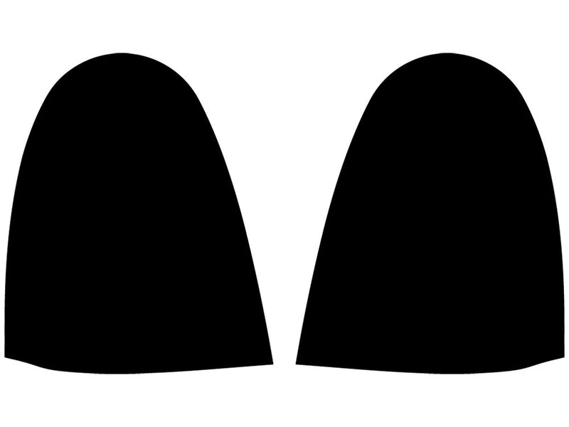 town car Precut Tail Light Tint Diagram