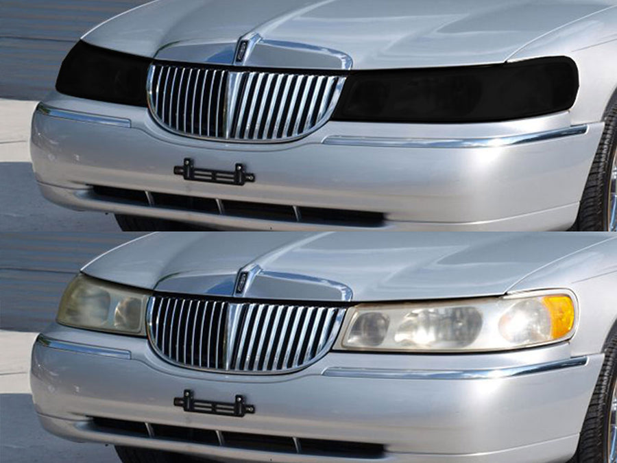 lincoln town car 1999-2002 Headlight Tint Appearance