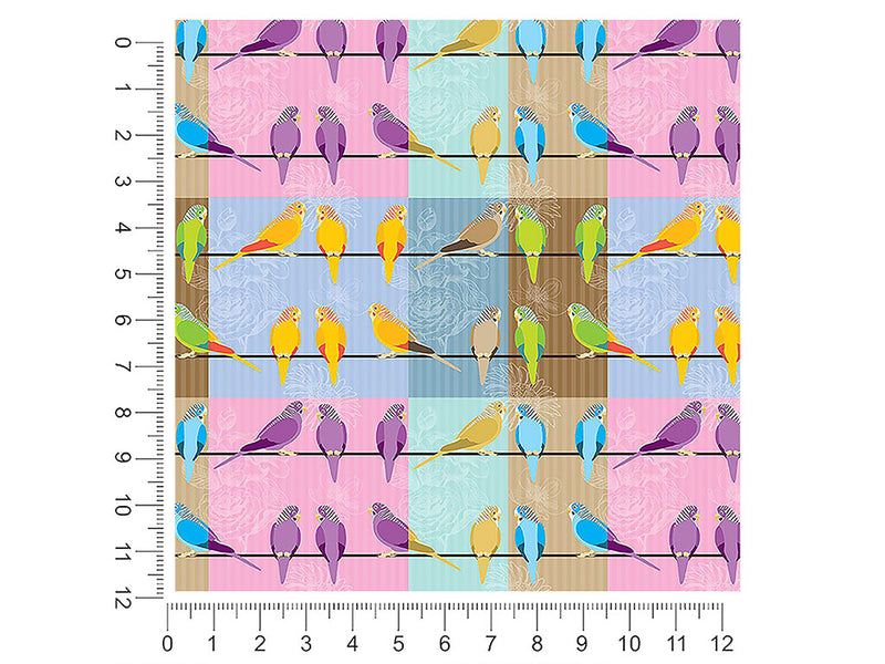 line busy bird 1ft x 1ft Craft Sheets