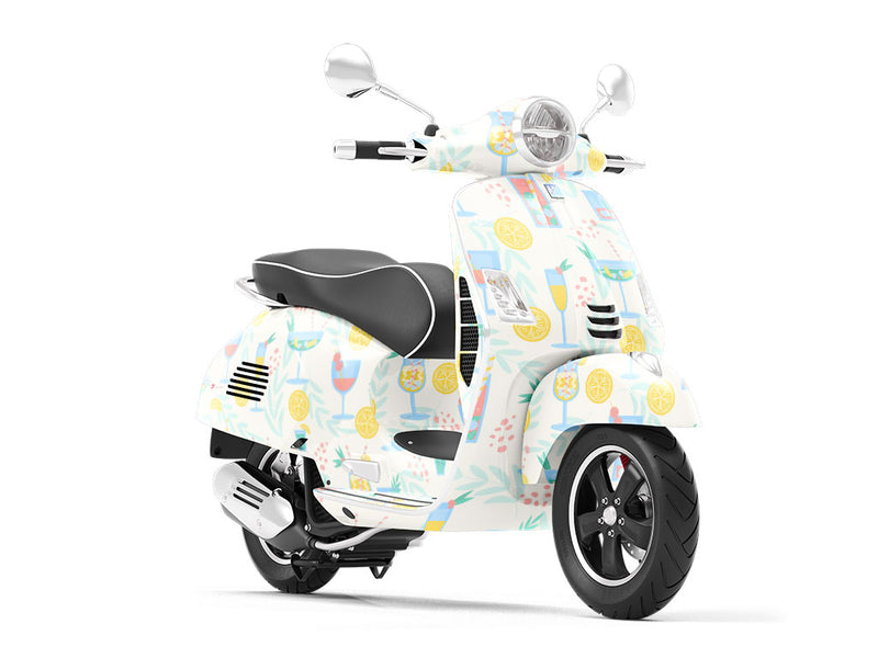 Liquid Courage Alcohol Vespa Scooter Wrap Film