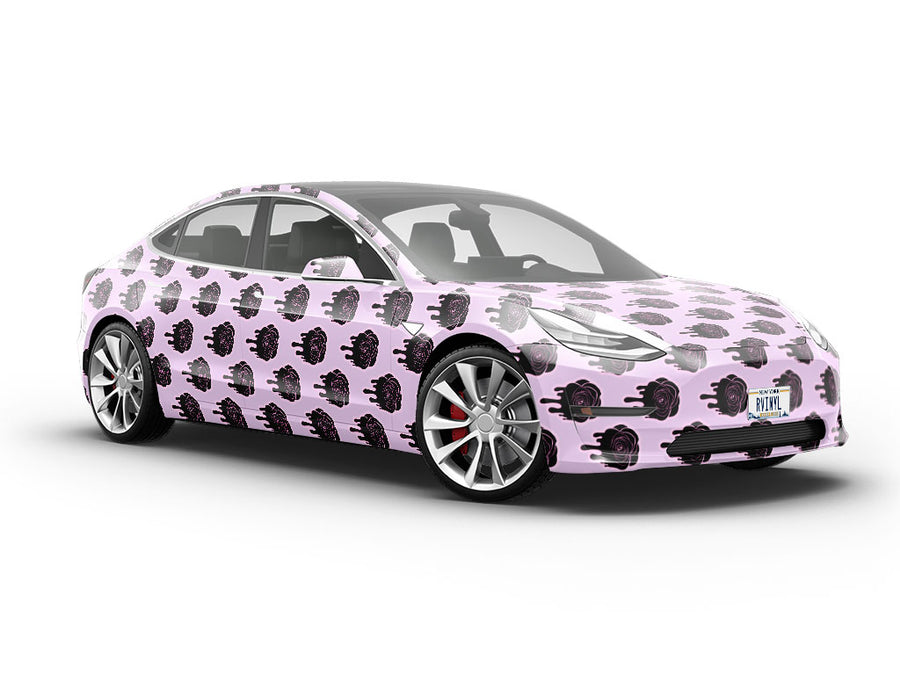 Liquid Rose Gothic Vehicle Vinyl Wrap
