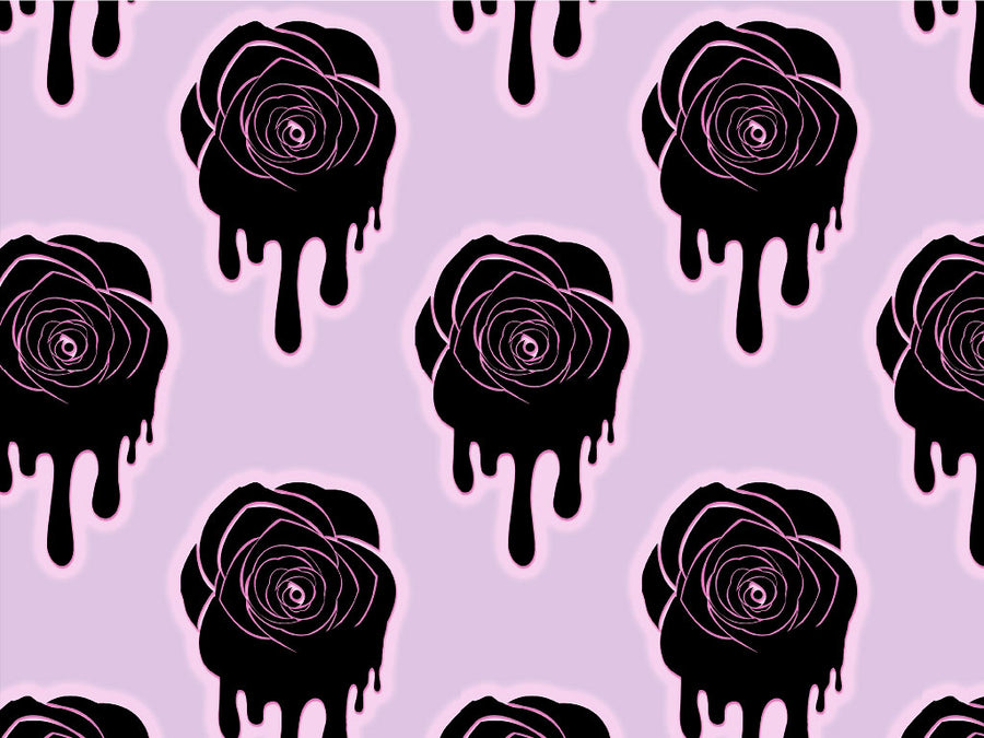 Liquid Rose Gothic Vinyl Wrap Pattern~Rwraps Series 914 Digitally Printed Vinyl Wrap~0