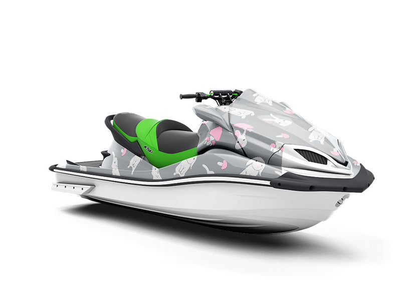 Listening In Animal Jet Ski Vinyl Customized Wrap