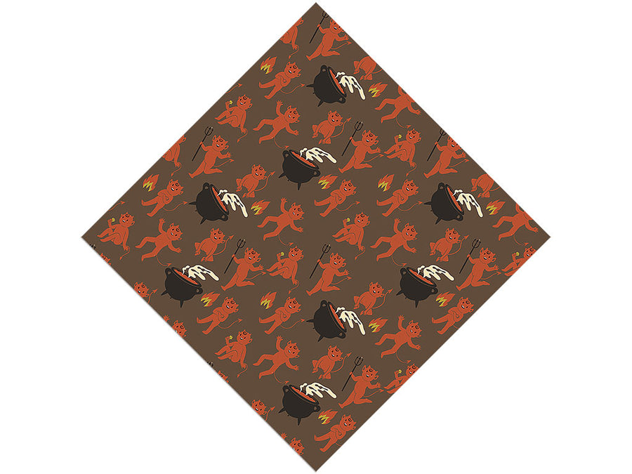 Little Devil Halloween Vinyl Wrap Pattern