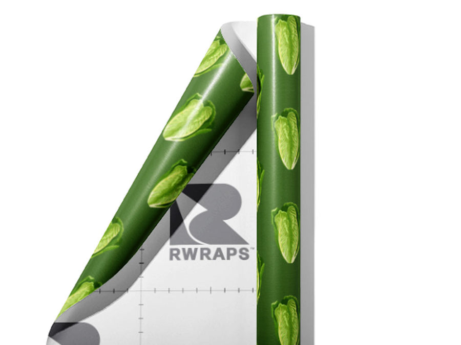 Little Gem Romaine Vegetable Wrap Film Sheets~Rwraps Series 914 Little Gem Romaine Vegetable Scrolled Sheet~3