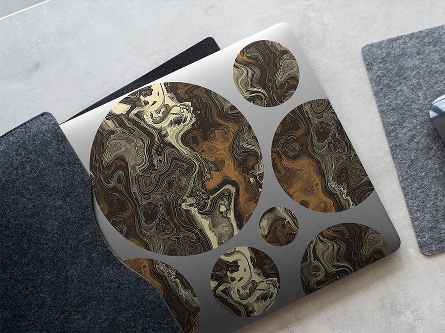 live edge epoxy resin DIY Laptop Stickers