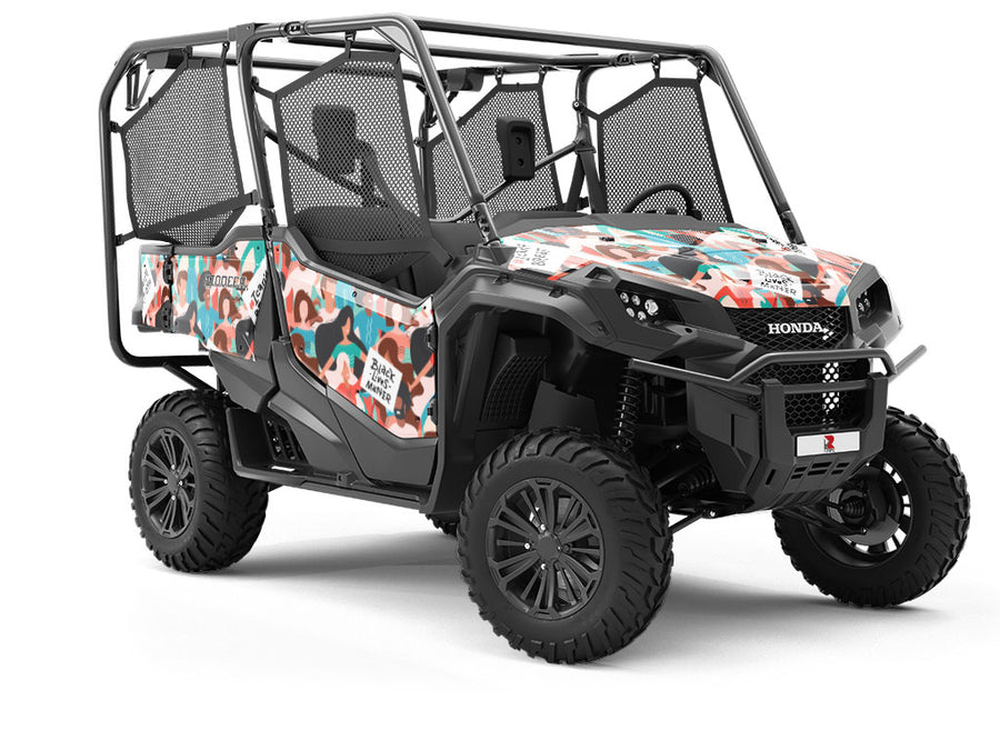 Lives Matter Americana Utility Vehicle Vinyl Wrap