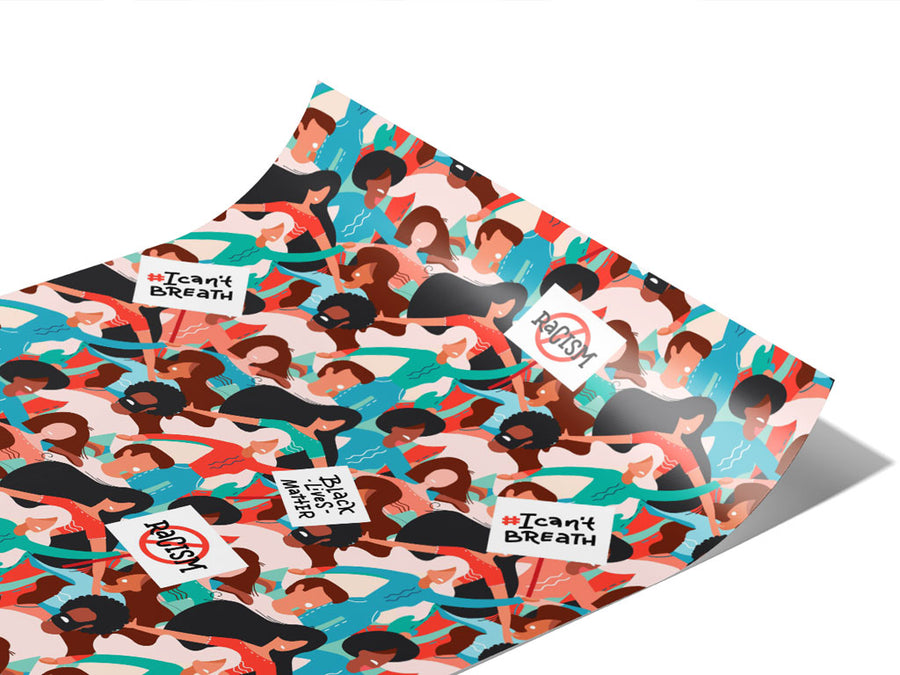 Lives Matter Americana Vinyl Wraps~Rwraps Series 914 Digitally Printed Vinyl Wrap~1