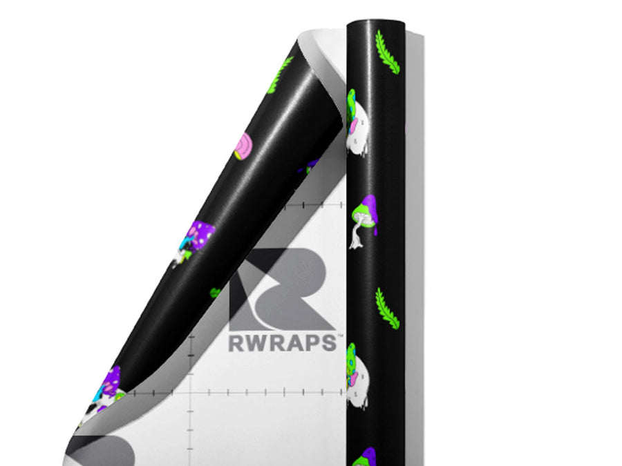 Living Decay Halloween Wrap Film Sheets~Rwraps Series 914 Living Decay Halloween Scrolled Sheet~3