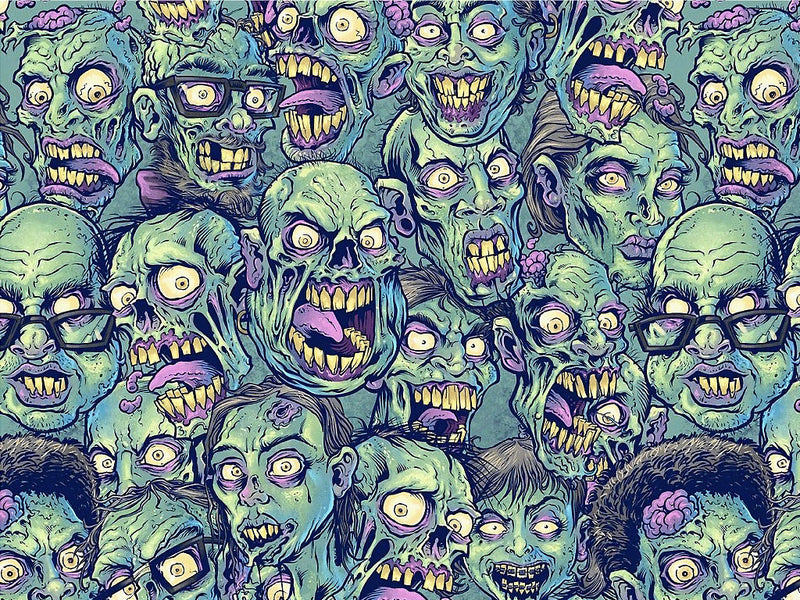 Livor Mortis Zombie Vinyl Wrap Pattern~Rwraps Series 914 Digitally Printed Vinyl Wrap~0
