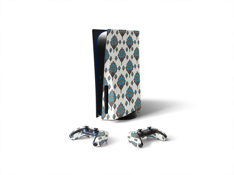 lonely hearts art deco Sony PS5 DIY Skin