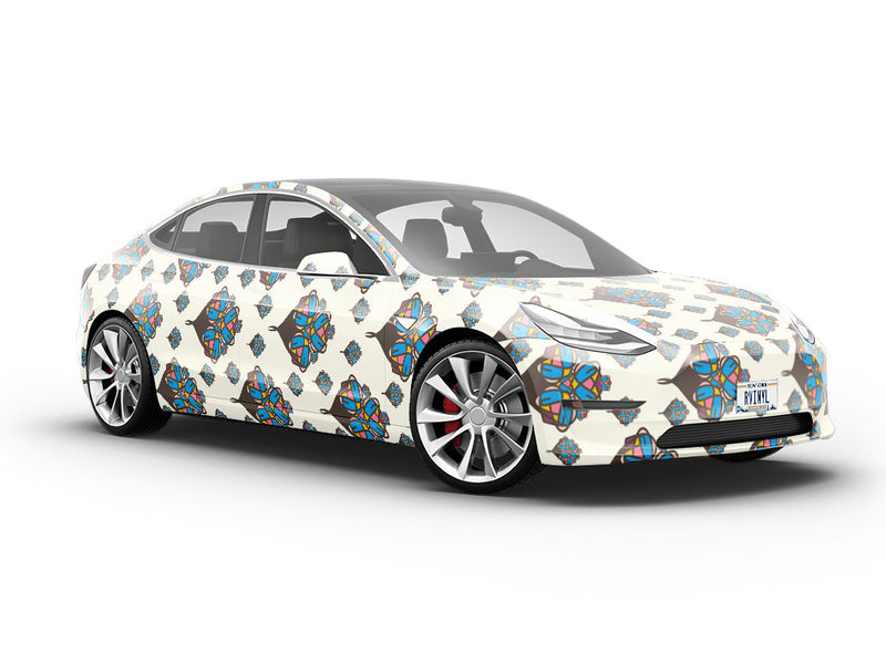 Lonely Hearts Art Deco Vehicle Vinyl Wrap